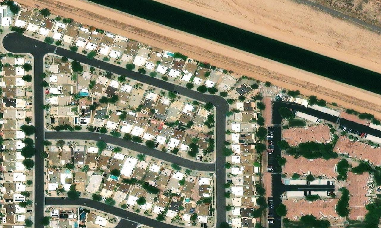 Aerial view centered on 4549 E WESCOTT DR PHOENIX, AZ 85050