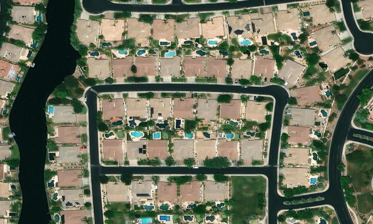 Aerial view centered on 1765 W KAIBAB DR CHANDLER, AZ 85248
