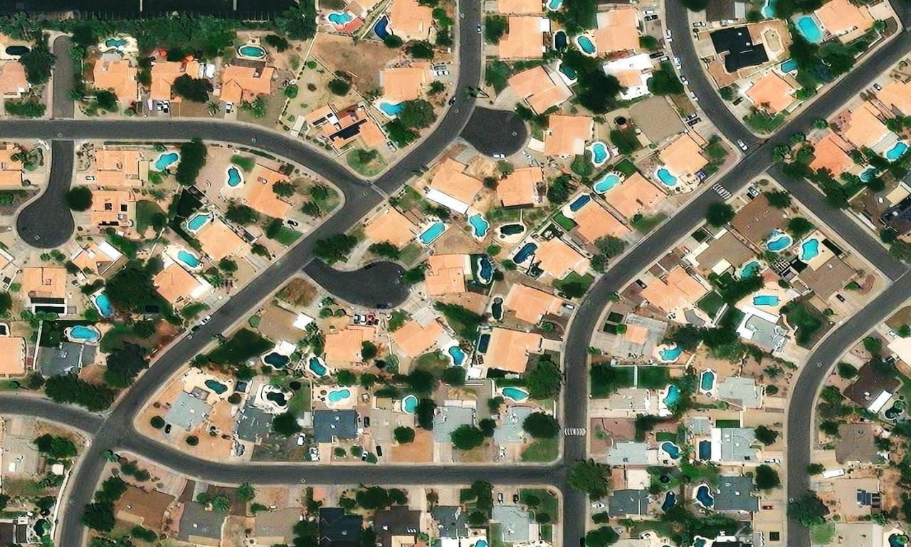 Aerial view centered on 15035 N 49TH ST SCOTTSDALE, AZ 85254