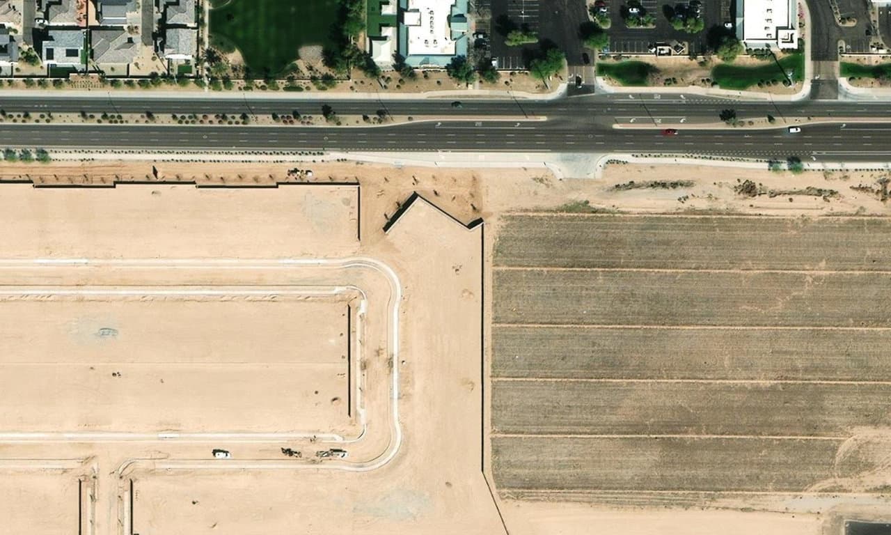 Aerial view centered on 241 N 156TH DR GOODYEAR, AZ 85338