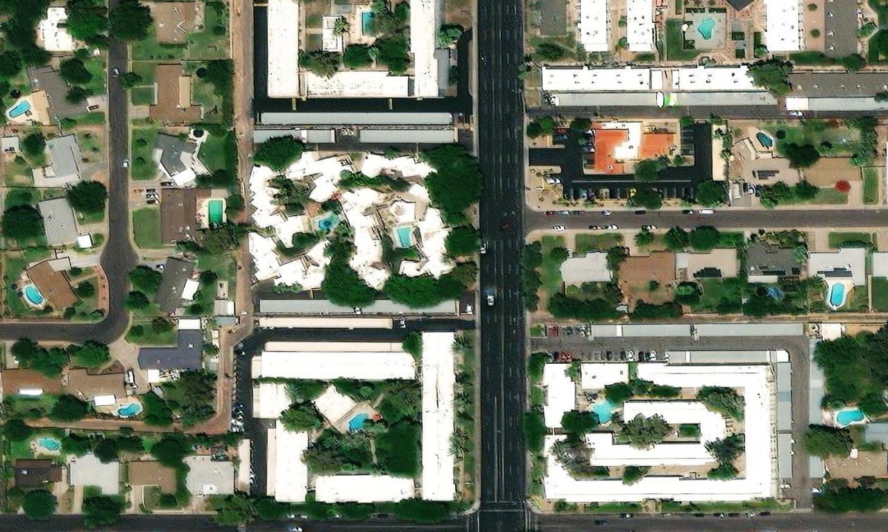 Aerial view centered on 6236 N 16TH ST 11 PHOENIX, AZ 85016