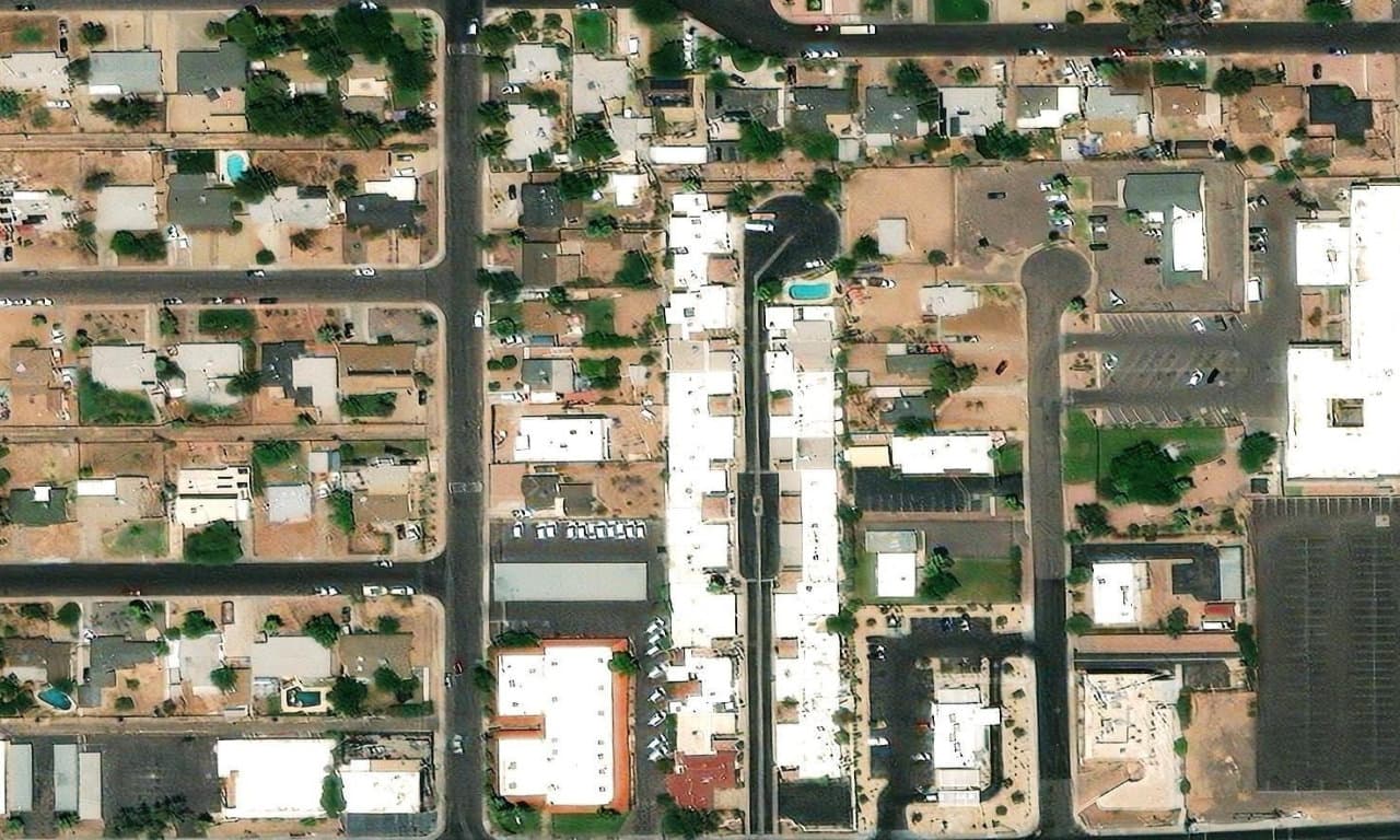 Aerial view centered on 2928 N CASA TOMAS CT PHOENIX, AZ 85016