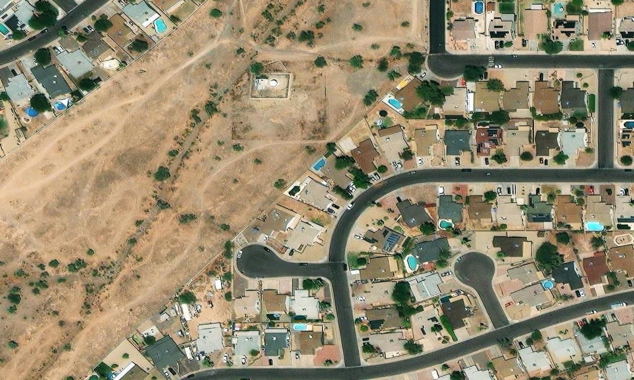 Aerial view centered on 20818 N 32ND DR PHOENIX, AZ 85027