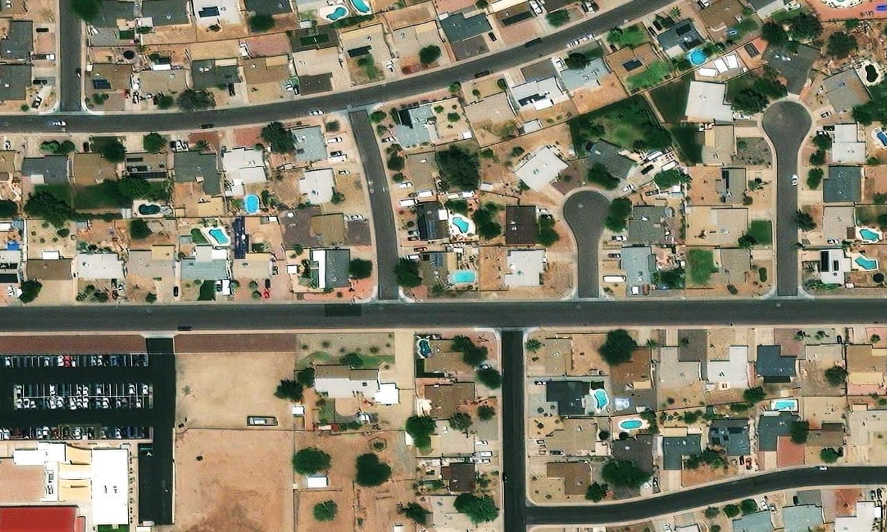 Aerial view centered on 19401 N 5TH DR PHOENIX, AZ 85027