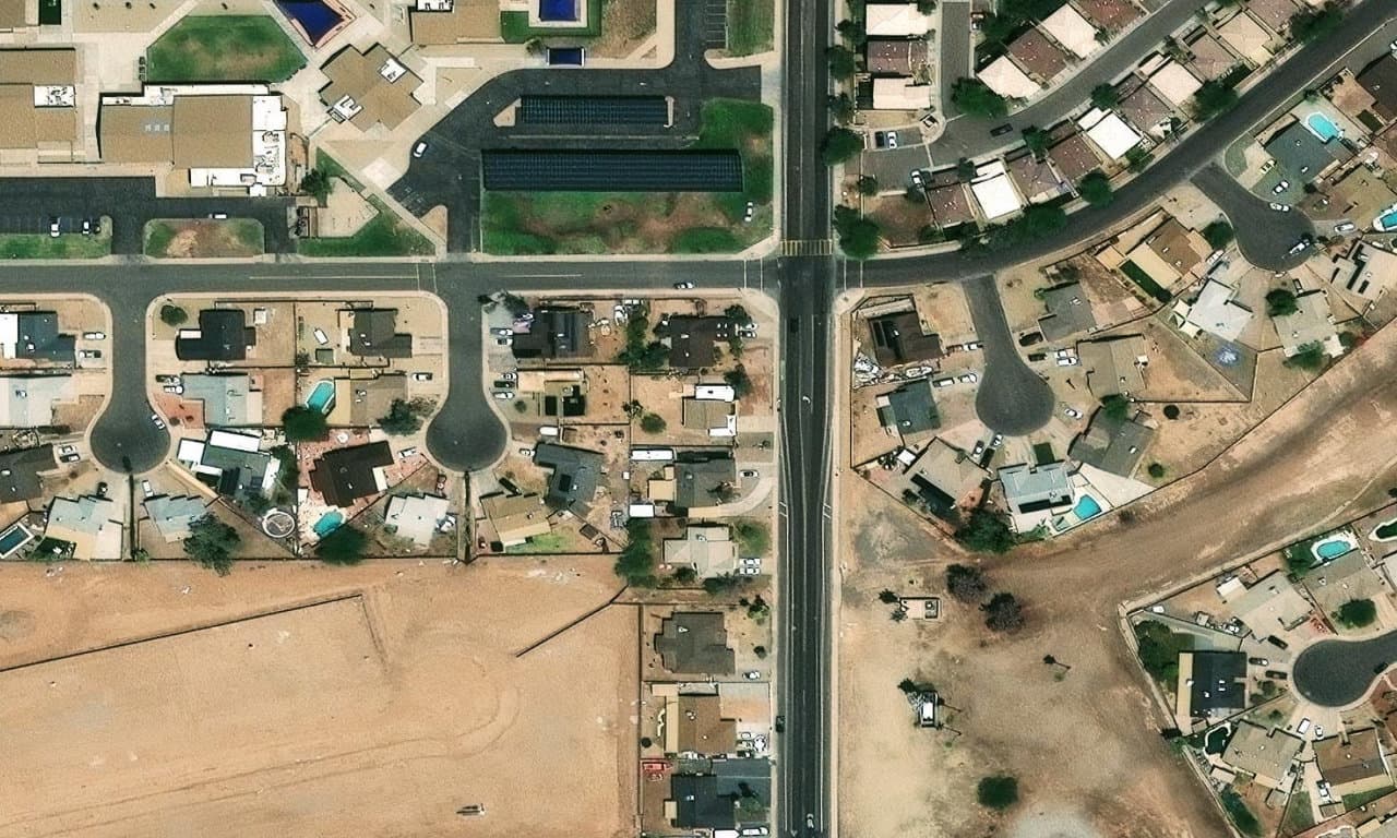 Aerial view centered on 4732 N 103RD AVE PHOENIX, AZ 85037
