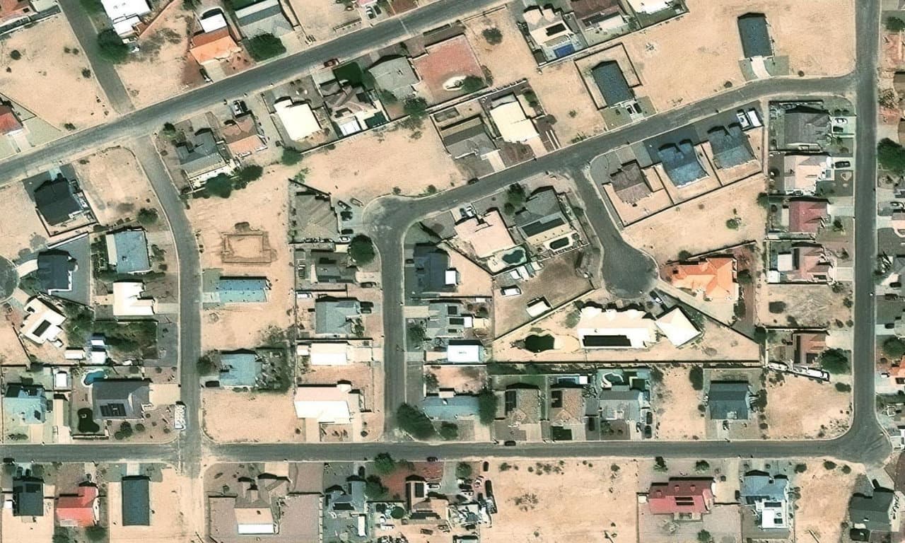 Aerial view centered on 10063 W KEN DR ARIZONA CITY, AZ 85123